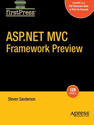 cover image of ASP.NET MVC Framework Preview